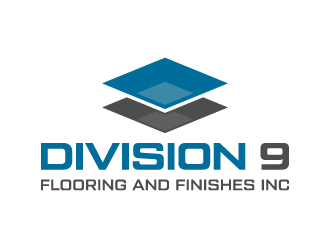 Division 9 Flooring and Finishes Inc logo design by akilis13
