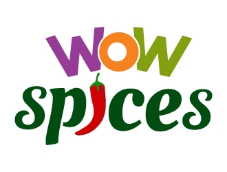 WOW Spices logo design by MonkDesign