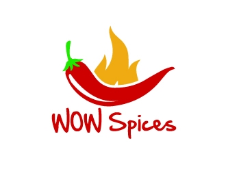 WOW Spices logo design by AamirKhan