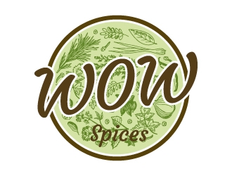 WOW Spices logo design by kasperdz