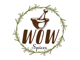 WOW Spices logo design by kasperdz