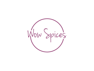 WOW Spices logo design by bricton