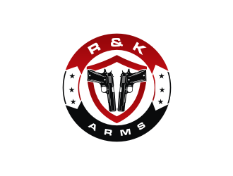 R & K Arms logo design by andayani*