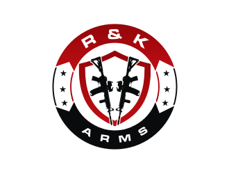 R & K Arms logo design by andayani*