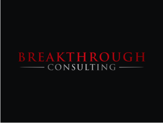 Breakthrough Consulting logo design by logitec