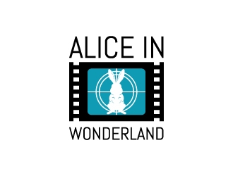 Alice in Wonderland logo design by aryamaity