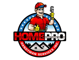HomePro Handyman Services Inc.  logo design by DreamLogoDesign