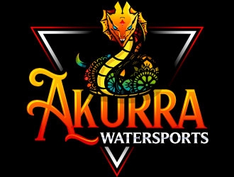 Sea Serpent / Akurra Watersports logo design by Suvendu