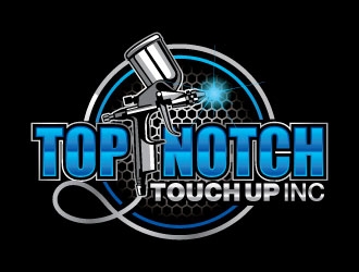 Top Notch Touch Up Inc. logo design by invento