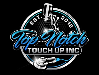 Top Notch Touch Up Inc. logo design by DreamLogoDesign