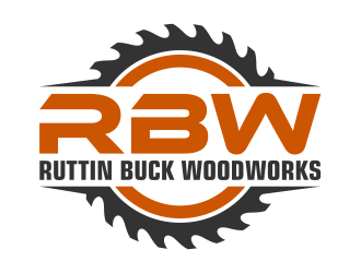 RUTTIN BUCK WOODWORKS logo design by cintoko