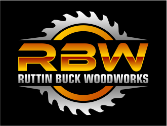 RUTTIN BUCK WOODWORKS logo design by cintoko