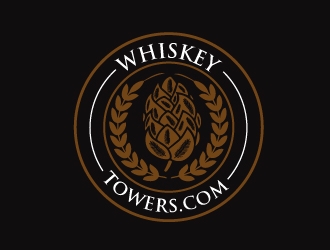 WhiskeyTowers.com logo design by AamirKhan