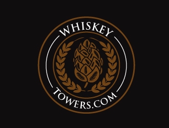 WhiskeyTowers.com logo design by AamirKhan