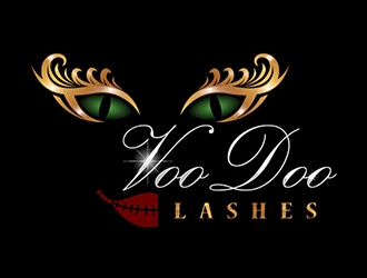 VooDoo Lashes logo design by gogo