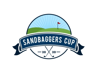 Sandbaggers Cup logo design by naldart