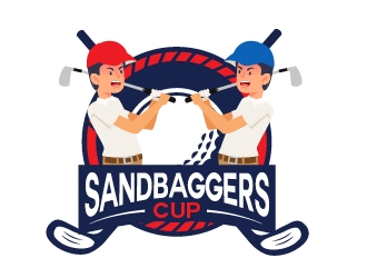 Sandbaggers Cup logo design by Shailesh