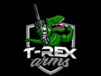 T-REX ARMS logo design by DreamLogoDesign