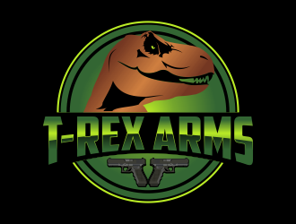 T-REX ARMS logo design by Kruger