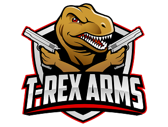 T-REX ARMS logo design by haze