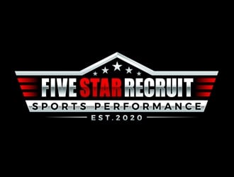 Five Star Recruit Sports Performance logo design by DreamLogoDesign