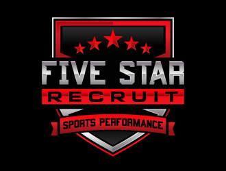 Five Star Recruit Sports Performance logo design by akilis13