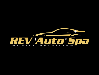 REV Auto Spa logo design by Inlogoz