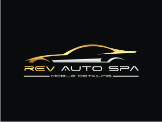 REV Auto Spa logo design by Sheilla
