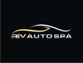 REV Auto Spa logo design by rief