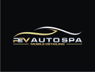 REV Auto Spa logo design by rief