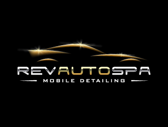 REV Auto Spa logo design by PRN123