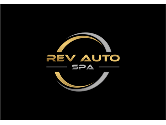 REV Auto Spa logo design by clayjensen