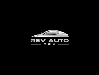 REV Auto Spa logo design by sodimejo