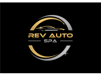 REV Auto Spa logo design by clayjensen