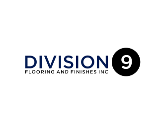 Division 9 Flooring and Finishes Inc logo design by ammad