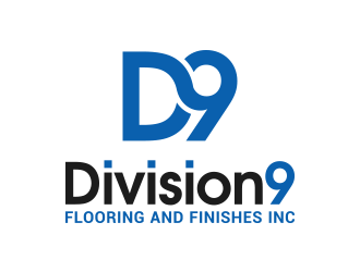 Division 9 Flooring and Finishes Inc logo design by lexipej