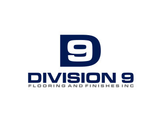 Division 9 Flooring and Finishes Inc logo design by ammad