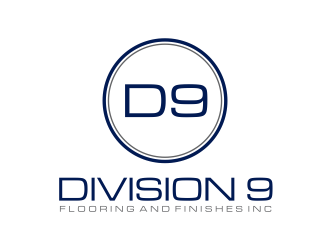 Division 9 Flooring and Finishes Inc logo design by ammad