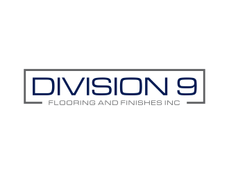 Division 9 Flooring and Finishes Inc logo design by ammad