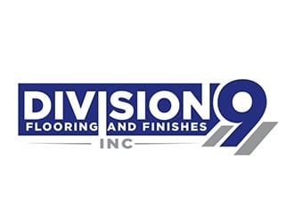 Division 9 Flooring and Finishes Inc logo design by gogo