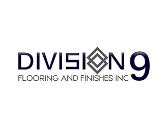 Division 9 Flooring and Finishes Inc logo design by gogo