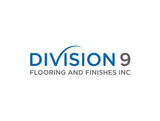 Division 9 Flooring and Finishes Inc logo design by RatuCempaka