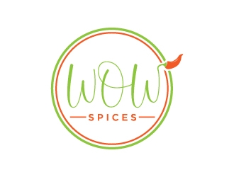 WOW Spices logo design by cybil