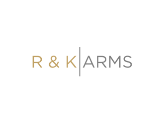 R & K Arms logo design by bricton