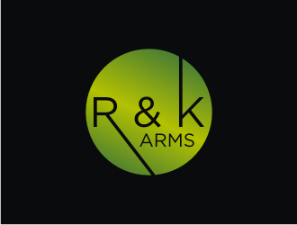 R & K Arms logo design by bricton