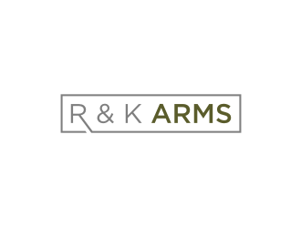 R & K Arms logo design by bricton