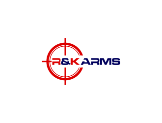 R & K Arms logo design by haidar