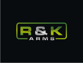 R & K Arms logo design by bricton