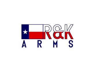 R & K Arms logo design by aryamaity