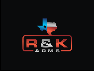 R & K Arms logo design by bricton